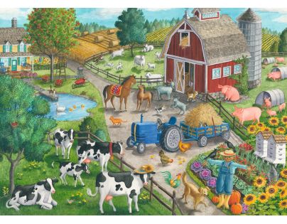 Ravensburger Puzzle Okolí farmy 60 dílků