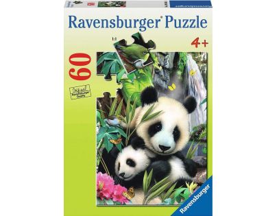 Ravensburger puzzle Panda rodina 60 dílků