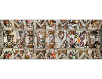 Ravensburger puzzle Panorama Sixtinská kaple 1000 dílků