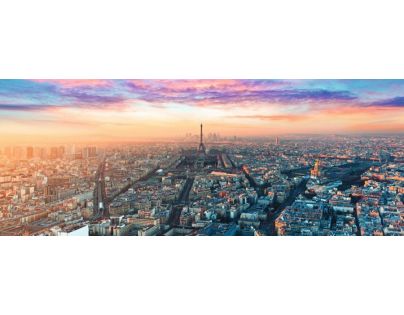 Ravensburger Puzzle Panorama 150892 Dawn v Paříži 1000 dílků