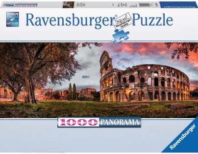 Ravensburger Puzzle panorama Colosseum v Římě 1000 dílků