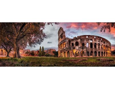 Ravensburger Puzzle panorama Colosseum v Římě 1000 dílků