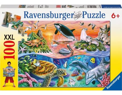 Ravensburger Puzzle Pestrý oceán 100 dílků