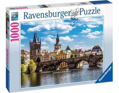 Ravensburger Puzzle Pohled na Karlův most 1000 dílků
