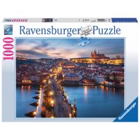Ravensburger Puzzle Praha v noci 1000 dílků 2