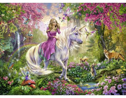 Ravensburger Puzzle Premium Magická jízda 100 XXL dílků
