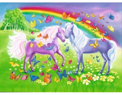 Ravensburger Puzzle Premium Koně 2x24 dílků