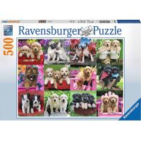 Ravensburger Puzzle Psí kamarádi 500 dílků 2