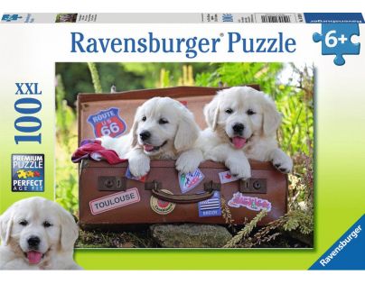 Ravensburger Puzzle Psí oddech 100 dílků