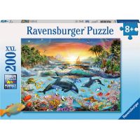 Ravensburger Puzzle Ráj kosatek 200 XXL dílků 2