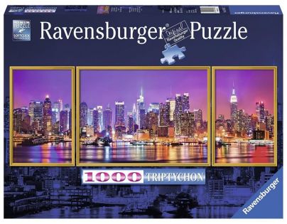 Ravensburger Puzzle Triptychon New York 1000 dílků
