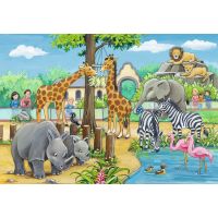 Ravensburger Puzzle Vítejte v Zoo 2 x 24 dílků 2