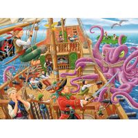 Ravensburger Puzzle XXL Dobrodružství na pirátské lodi 100 dílků 2