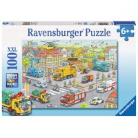 Ravensburger Puzzle Vozidla ve městě 100 XXL dílků 2