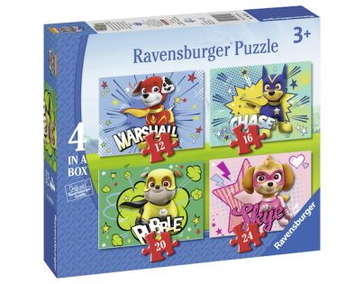 Ravensburger Tlapková Patrola 12,16,20,24 dílků
