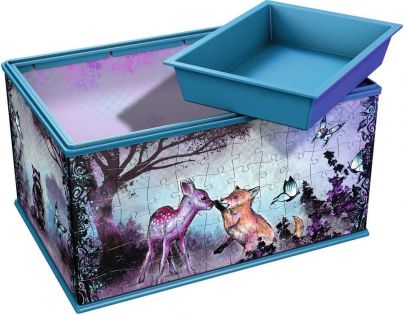 Ravensburger Úložná krabice Zvířecí trend 216 dílků