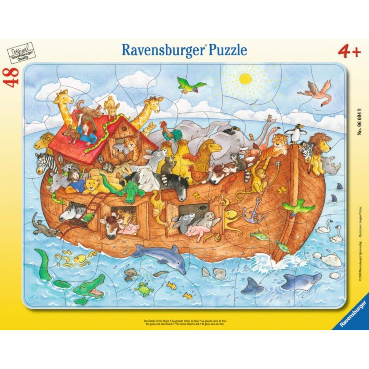 Ravensburger Velká Noemova archa puzzle 48 dílků
