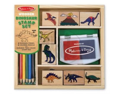 Melissa & Doug 76592 - Razítka dinosaurů