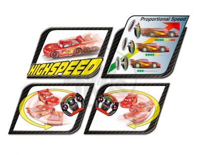 Dickie 3089510 - RC Cars - Blesk McQueen 1:12 (3kan)