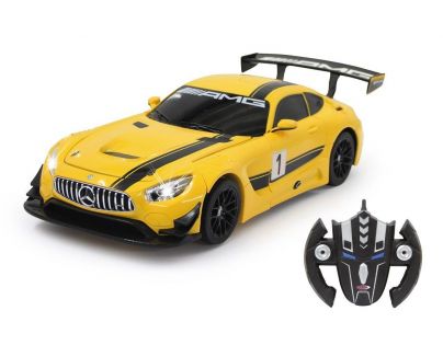 RC auto Mercedes AMG GT3 Transformer 1:14 žlutý