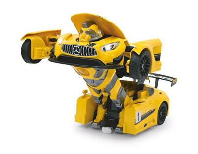 RC auto Mercedes AMG GT3 Transformer 1:14 žlutý