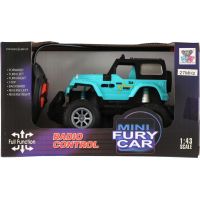 Teddies RC auto terénní tyrkysové 14 cm 6