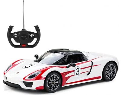 RC auto 1 : 14 Porsche 918 Spyder Performance bílé