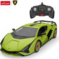 Epee Stavebnice RC auto 1 : 18 Lamborghini Sian zelený 64 dílků 2