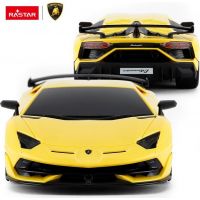 RC auto 1 : 24 Lamborghini Aventador SVJ žlutý 2