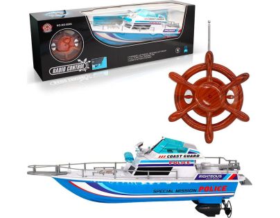 HM Studio RC loď policie 4 kanálová - Poškozený obal
