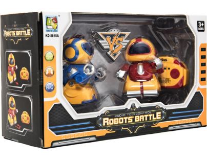 RC Mini roboti bojovníci 2 ks