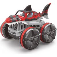 HM Studio RC obojživelné auto žralok červený 4
