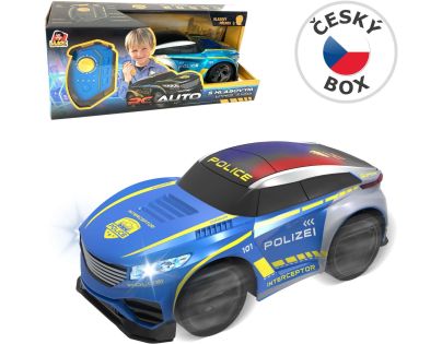 RC policejní auto s vysílačkou