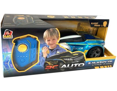 RC policejní auto s vysílačkou