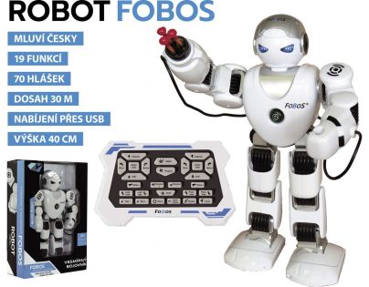 RC Robot Fobos interaktivní CZ - Poškozený obal