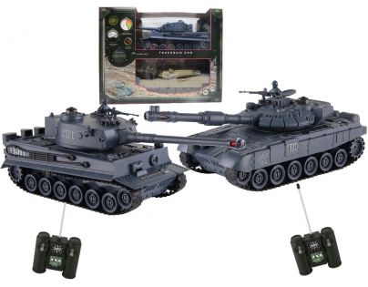 RC tanky 1 : 28 PK Tiger sada 2 tanků - Poškozený obal