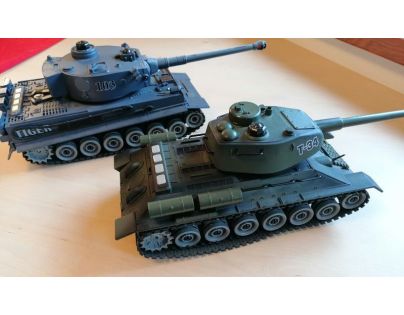 RC tanky 1 : 28 Tiger 103 a T90 sada 2 tanků