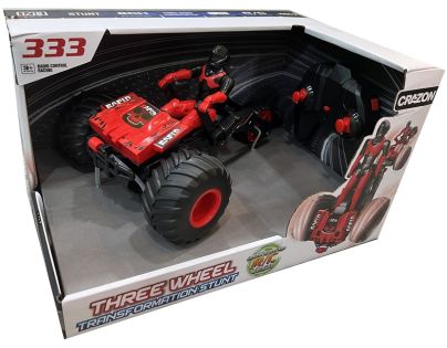 RC tříkolka 2,4 GHz červená