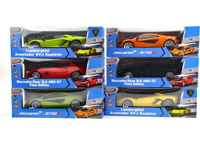 RC závodní auto 1:16 Lamborghini zelené