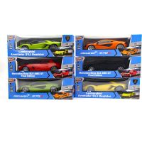 RC závodní auto 1:16 Mercedes-Benz červené