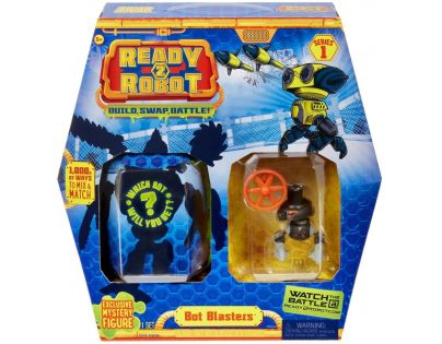 MGA Ready2robot Bot Blasters černošedý