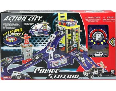 Realtoy Policejní stanice se zvuky