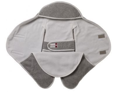 Red Castle Babynomade Double Fleece světle šedý 0-6 m