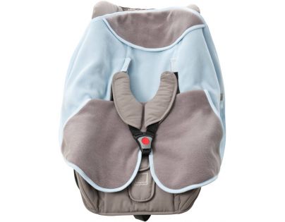 Red Castle Babynomade Double Fleece světle šedý 0-6 m