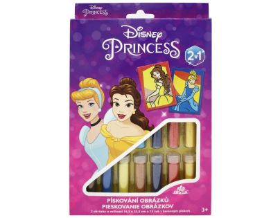 Red Castle Pískování obrázků Disney princess 2 v 1