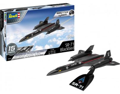 Revell EasyClick letadlo 03652 - SR-71 Blackbird (1 : 110) - Poškozený obal
