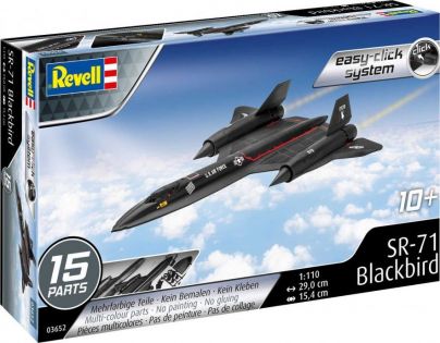 Revell EasyClick letadlo 03652 - SR-71 Blackbird (1 : 110) - Poškozený obal