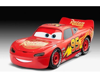 Revell Junior Kit auto Cars 3 Blesk McQueen světelné a zvukové efekty 1:20