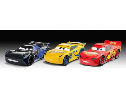 Revell Junior Kit auto Cars 3 Blesk McQueen světelné a zvukové efekty 1:20