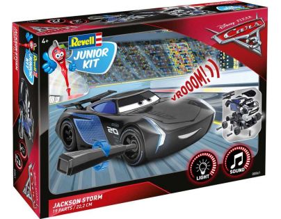 Revell Junior Kit auto  Cars 3 Jackson Hrom světelné a zvukové efekty 1:20